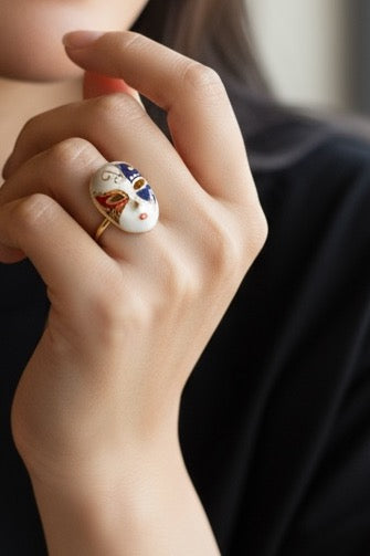 Eternal Masquerade Statement Ring