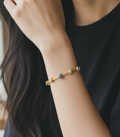 Aegis Blue Evil Eye Bracelet.