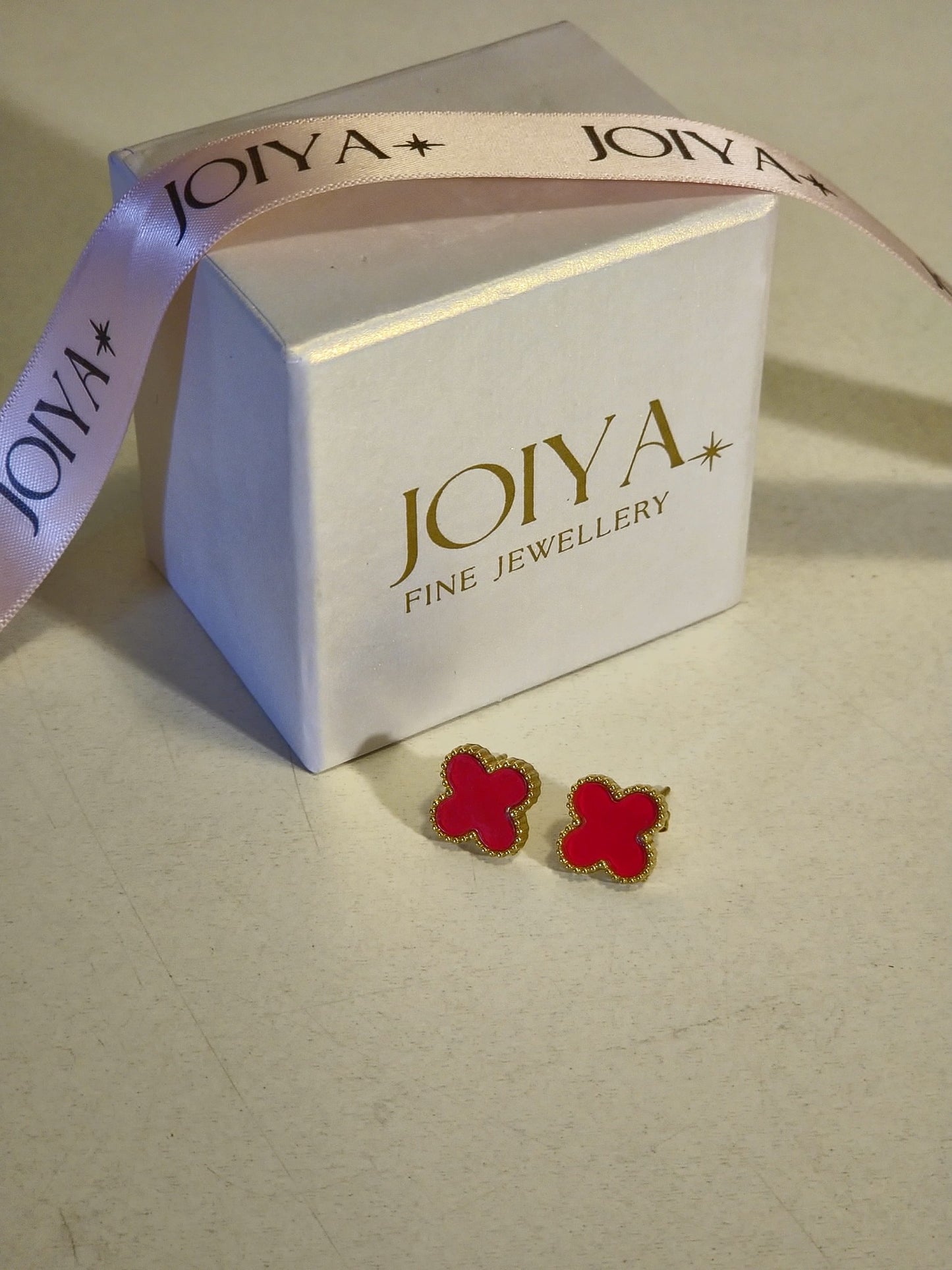 Crimson Clover Studs
