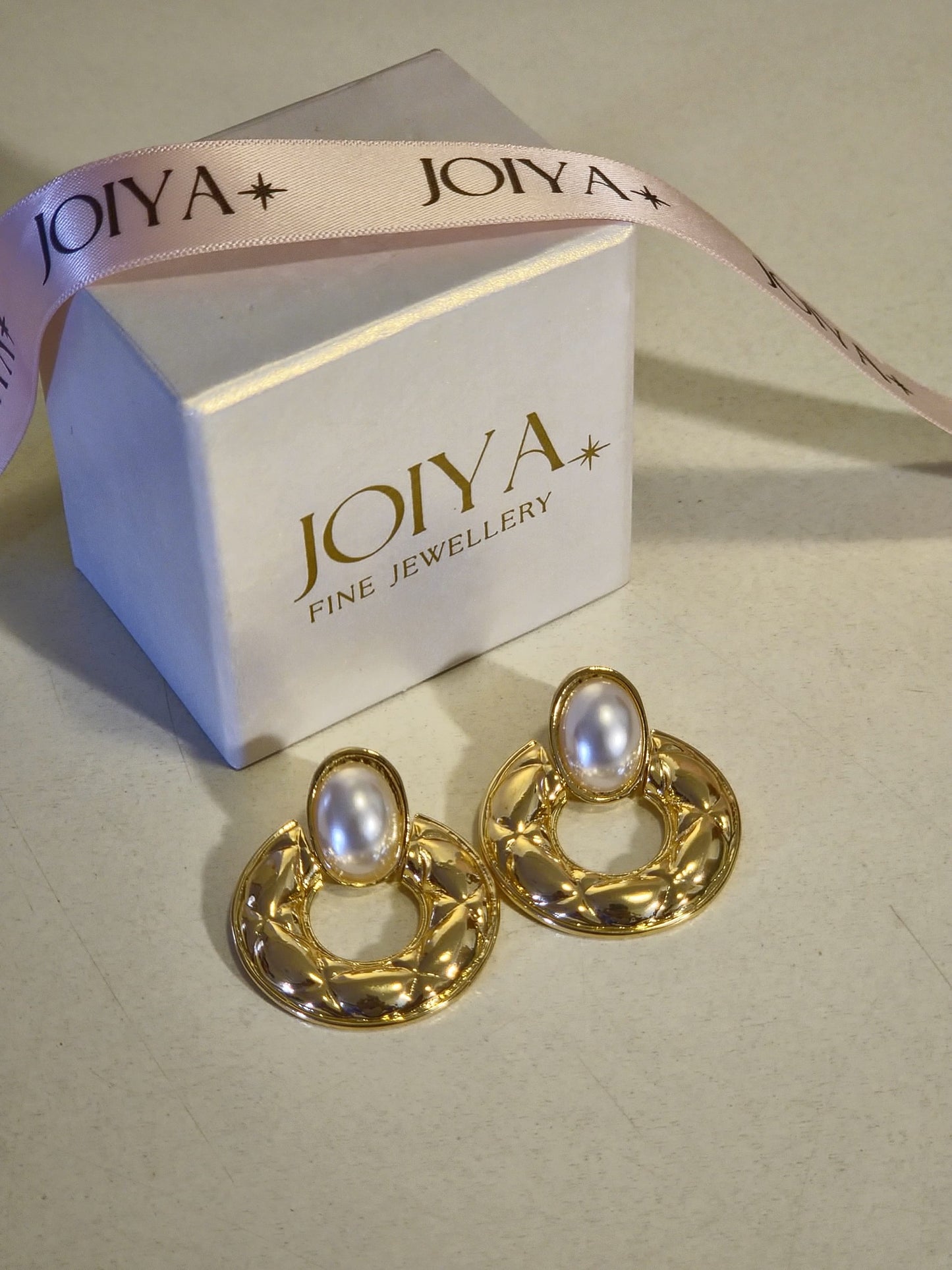 Aurelia Pearl Crest Earrings
