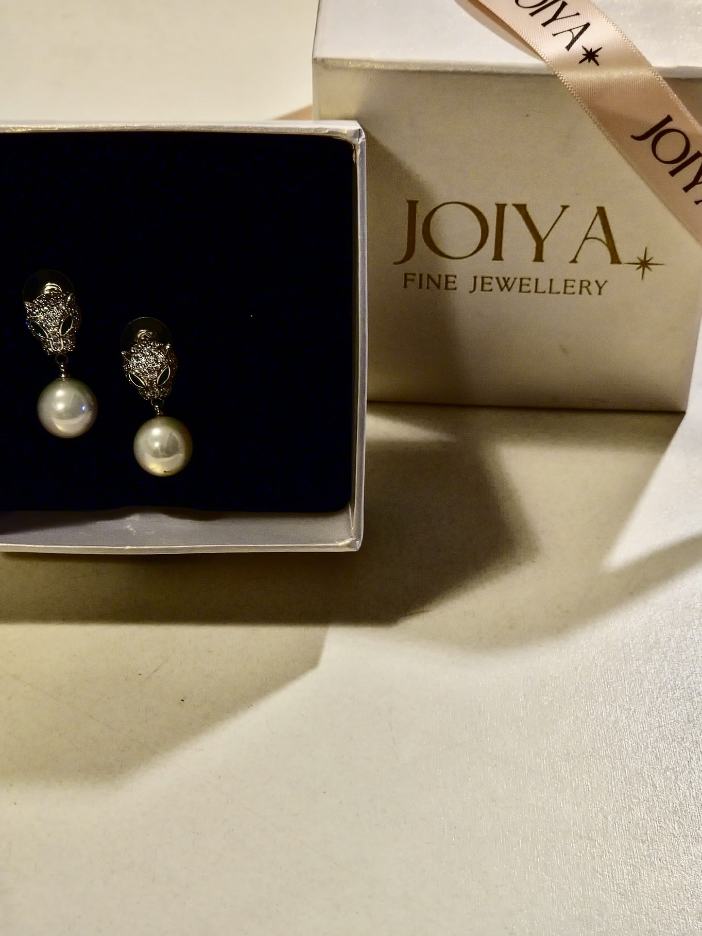 Eterna Pearl Drop Earrings