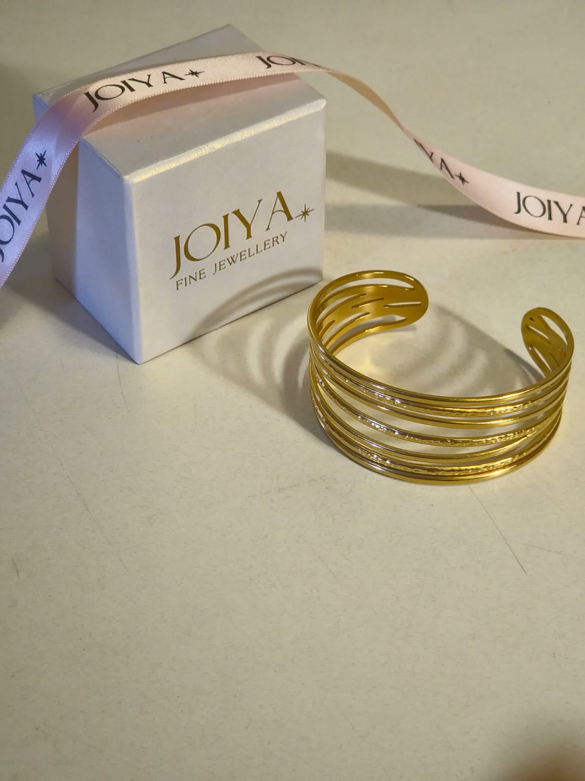 Golden Harmony Cuff