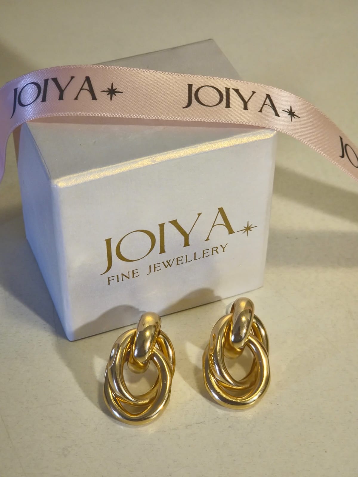 Interlocked Radiance Earrings