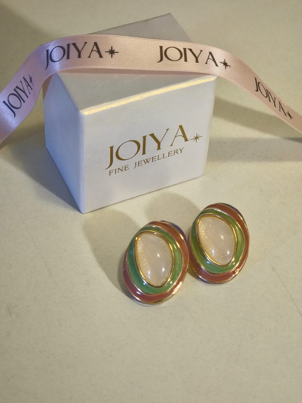 Aurora Enamel Studs