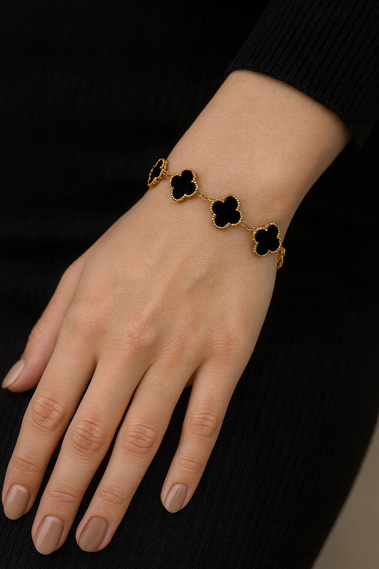 Vancleaf inspired clover bracelet