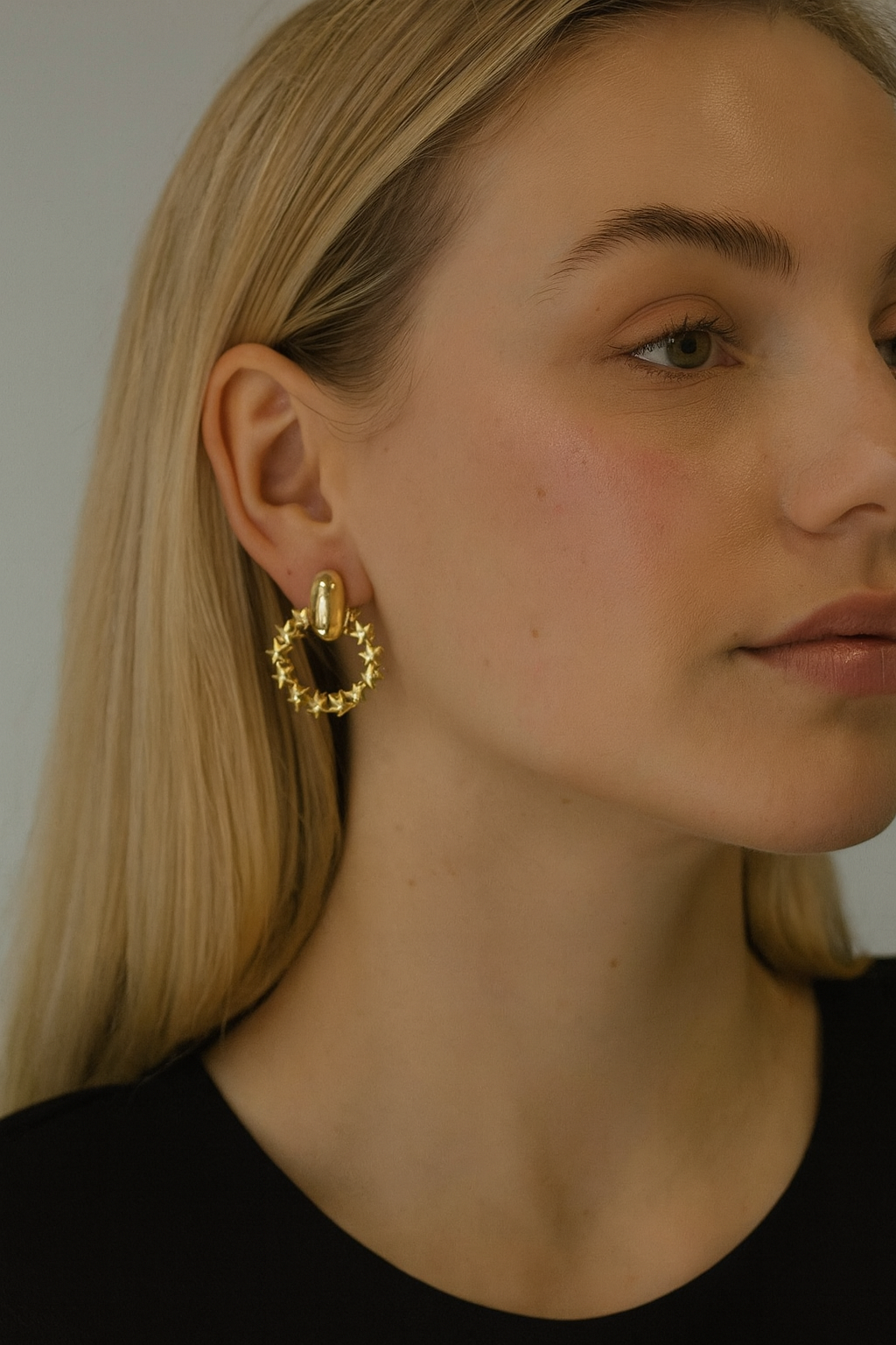 Starry Hoop Elegance