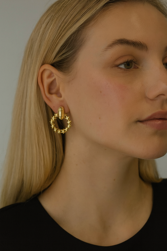 Starry Hoop Elegance