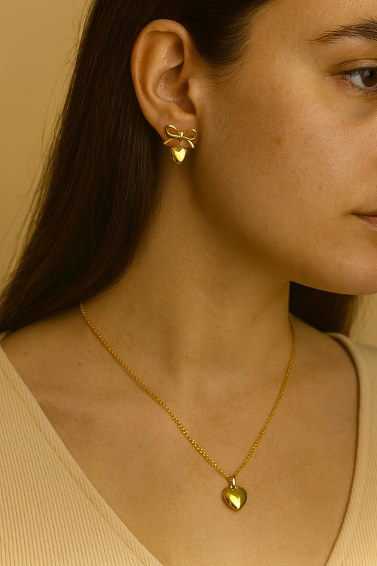 Amour Charm Studs