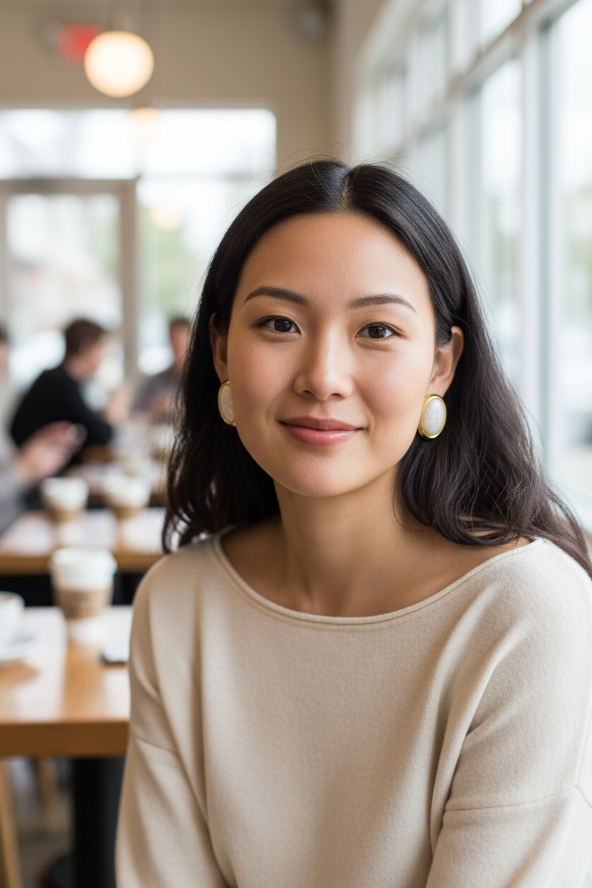 Royal White Stone Stud Earrings