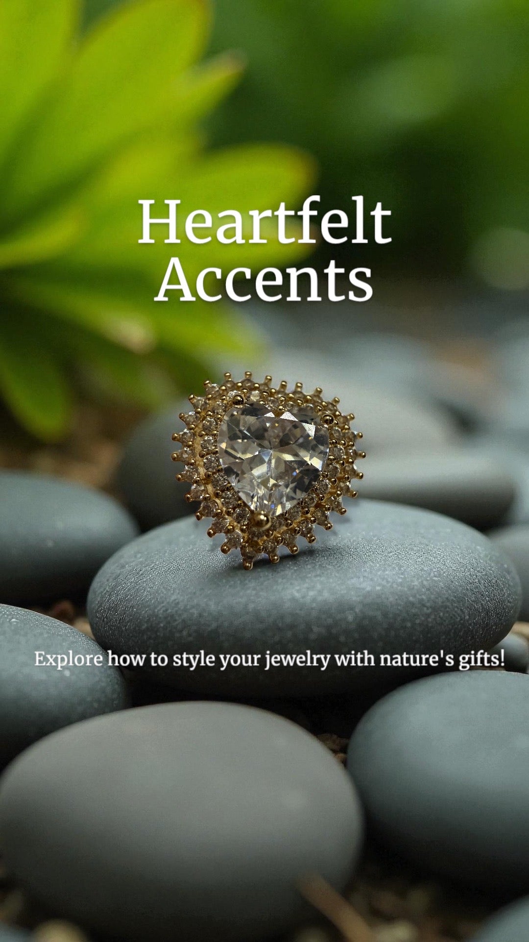 Luxury Heart-Cut Statement Rin